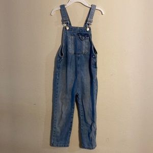 Zara overall jeans girls size 3-4